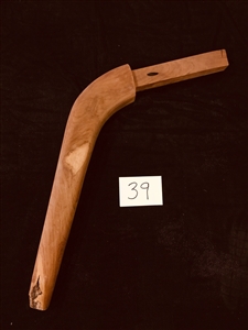 WOODEN DUMMY LEG: MasterPath - Solid TEAK Leg 39