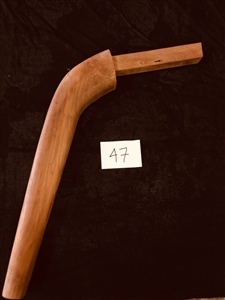 WOODEN DUMMY LEG: MasterPath - Solid TEAK Leg 47