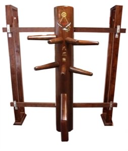 Wooden Dummy - The OCTOPUS (with Wall Stand) - Designed by Sifu Randy Williams