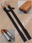 Ultimate Single LONG POLE: MasterPath - 2-Part Pole in Doussie  or Kotibe Wood