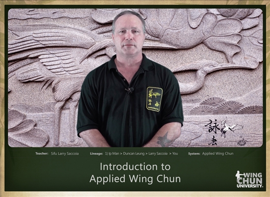 DOWNLOAD: Larry Saccoia - Applied Wing Chun - Lesson 000 - Introduction