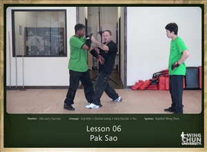 DOWNLOAD: Larry Saccoia - Applied Wing Chun - Lesson 006 - Pak Sao