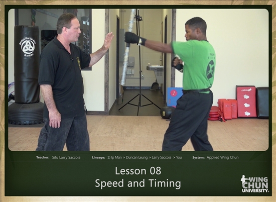 DOWNLOAD: Larry Saccoia - Applied Wing Chun - Lesson 008 - Speed and Timing