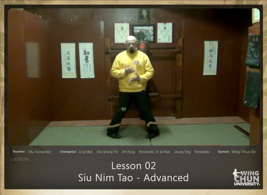 DOWNLOAD: Sifu Fernandez - WingTchunDo - Lesson 02 - Siu Nim Tao - Advanced