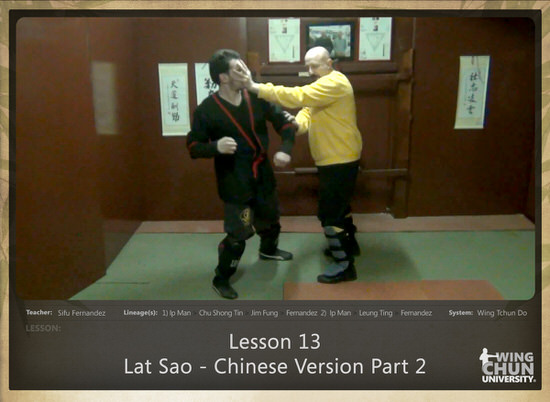 DOWNLOAD: Sifu Fernandez - WingTchunDo - Lesson 13 - Lat Sao - Chinese Version Lat Sao 6-10