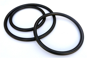 Wing Chun Ring Set - 8, 10, 12 Inch Rings - Black