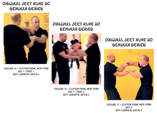 Lamar Davis - Original Jeet Kune Do Seminars Vol 15/16/17 - Clifton Park, New York