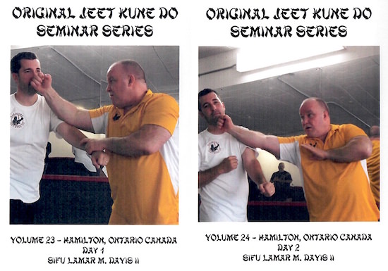 Lamar Davis - Original Jeet Kune Do Seminars Vol 23/24 - Hamilton, Ontario Canada