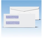 Check Envelopes 8-5/8" Double Window Envelope - Regular Gum Seal, # 12035