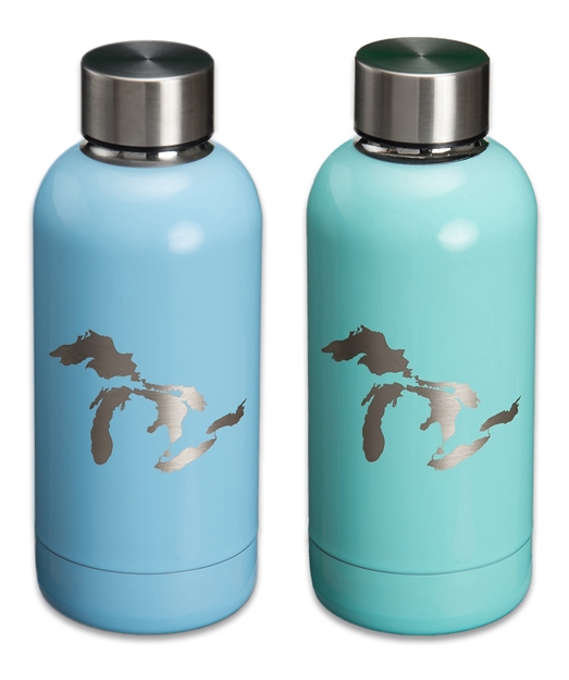 Great Lakes 12 Oz Stainless Vacuum Insulated bottle