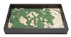 San Juan Islands Nautical Real Wood Map Decorative Serving Tray