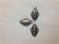 Padeye Set (for Triangle) - Stainless Steel