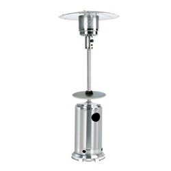 Stainless Steel Propane Patio Heater with Table