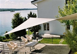 Waterproof 13'x10' Rectangle Sun Sail Shade