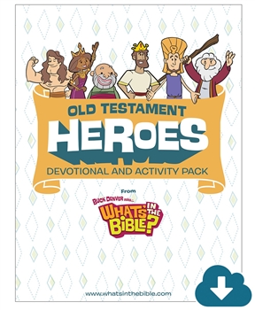 Old Testament Heroes Activity Pack Download