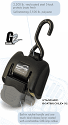 Boat Buckle G2 Transom Tie-Down System