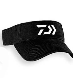 DAIWA D-VEC LOGO BLACK VISOR