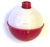 Eagle Claw Snap-on Round Float Red/White