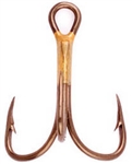 Eagle Claw  Lazer Sharp 2X Bronze Treble Hook