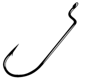 Gamakatsu Offset Shank Worm Hook