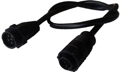 Lowrance 9-Pin Xsonic Transducer Adapter Cable