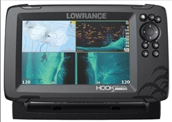 Lowrance Hook Reveal 7 Splitshot & US Inland Maps