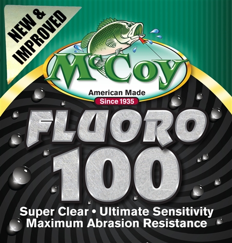 McCoy Fluoro100 100% Fluorocarbon Line 200yd