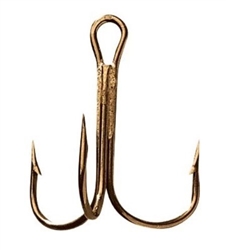 Mustad Classic Treble Hook, Bronze