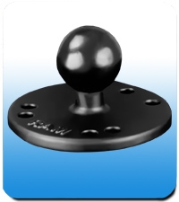 Ram Mounts 2.5" Diameter Round Base with 1.5" Ball
RAMB202