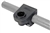 Scotty 1-1/4" Round/Square Rail Mount  245BK