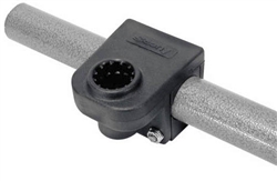 Scotty 1-1/4" Round/Square Rail Mount  245BK