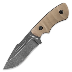 United Cutlery USMC Desert Warrior Knife with Nylon Leg Sheath