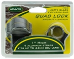 Weaver Quad Lock 1" QD Scope Rings