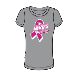 Hero's Lacrosse - Women's Gray T-Shirt