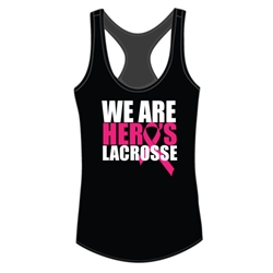 Hero's Lacrosse - Women's Tank Top Black
