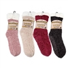 ALP-42717--SHERPA DELUXE LINED SOCKS, ASST (12/PAK)