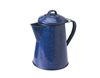 COFFEE POT 3/4 CUP, BLUE ENAMEL