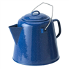 20 CUP BOILER W/BAIL HANDLE, BLUE ENAMEL