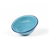 CEREAL BOWL, 6"  TURQUOISE(NO SILVER RIM)