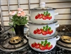 3PC ENAMEL POT SET 16,18,20CM W/ENAMEL LIDS