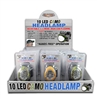 CAMO HEADLAMP 10 LED, 12/DISPLAY