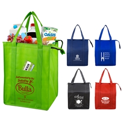 Large Insulated Cooler Zipper Tote Bag