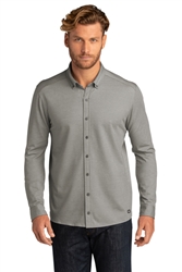 OGIO Code Stretch Long Sleeve Button-Up