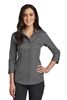 Red House Ladies 3/4-Sleeve Nailshead Non-Iron Shirt