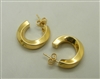 18k Yellow Gold Earrings