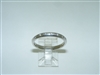 14K White Gold Diamond Band