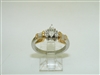 Platinum & 18k Yellow Gold Diamond Ring