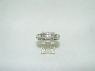 Platinum Eternity Straight Diamonds