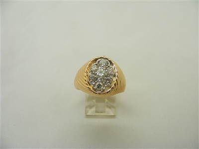 Mens Pinky 14k Yellow Gold Ring