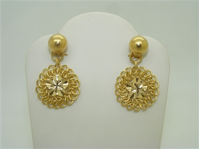 Beautiful design hanging earrings